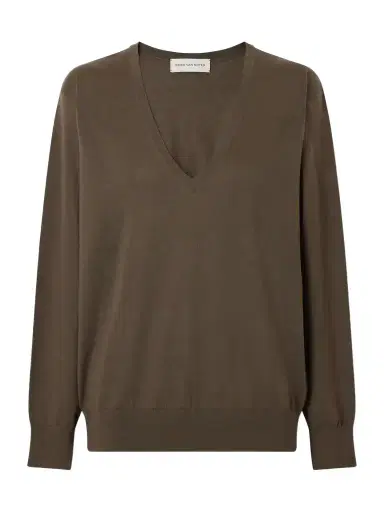 Dries Van Noten Merino Wool Sweater | Thumbnail 1 Dries Van Noten Merino Wool Sweater | Thumbnail 1
