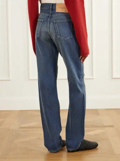 JW Anderson Distressed Mid-rise Straight-leg Jeans | Thumbnail 4 JW Anderson Distressed Mid-rise Straight-leg Jeans | Thumbnail 4