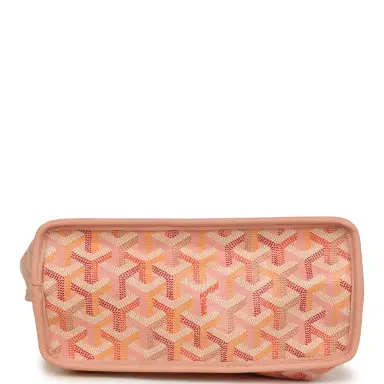 goyard Goyard Goyardine Anjou Powder Pink Mini Bag Palladium Hardware | Thumbnail 6 goyard Goyard Goyardine Anjou Powder Pink Mini Bag Palladium Hardware | Thumbnail 6