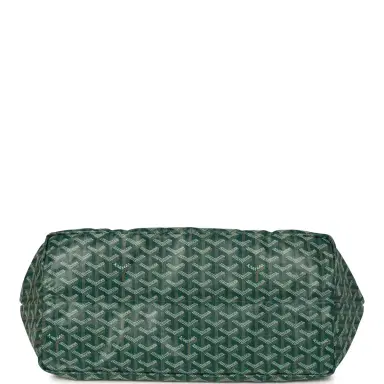 goyard Goyard Goyardine Green Saint Louis GM Tote Bag Palladium Hardware | Thumbnail 6 goyard Goyard Goyardine Green Saint Louis GM Tote Bag Palladium Hardware | Thumbnail 6