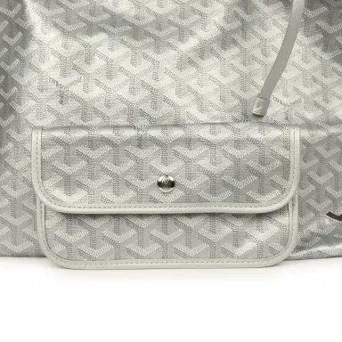 goyard Goyard Goyardine Silver Metallic Boheme Hobo Palladium Hardware | Thumbnail 7 goyard Goyard Goyardine Silver Metallic Boheme Hobo Palladium Hardware | Thumbnail 7