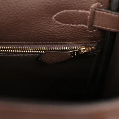 HERMÈS Hermes Kelly Retourne 28 Ebene Barenia Faubourg Gold Hardware | Thumbnail 8 HERMÈS Hermes Kelly Retourne 28 Ebene Barenia Faubourg Gold Hardware | Thumbnail 8