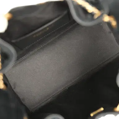 Chanel Pre-owned Chanel Small 25 Hobo Bag Black Suede Antique Gold Hardware | Thumbnail 8 Chanel Pre-owned Chanel Small 25 Hobo Bag Black Suede Antique Gold Hardware | Thumbnail 8