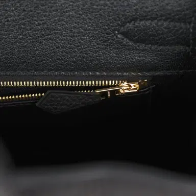 HERMÈS Pre-owned Hermes Birkin 30 Black Togo Gold Hardware | Thumbnail 8 HERMÈS Pre-owned Hermes Birkin 30 Black Togo Gold Hardware | Thumbnail 8