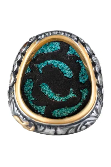 SEVAN BICAKCI Sapphire Yellow Diamond Carved Turtle Ring | Thumbnail 4 SEVAN BICAKCI Sapphire Yellow Diamond Carved Turtle Ring | Thumbnail 4