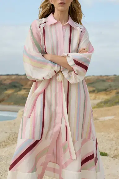 ASTON STUDIO Saskia Midi Wrap Dress | Thumbnail 2 ASTON STUDIO Saskia Midi Wrap Dress | Thumbnail 2