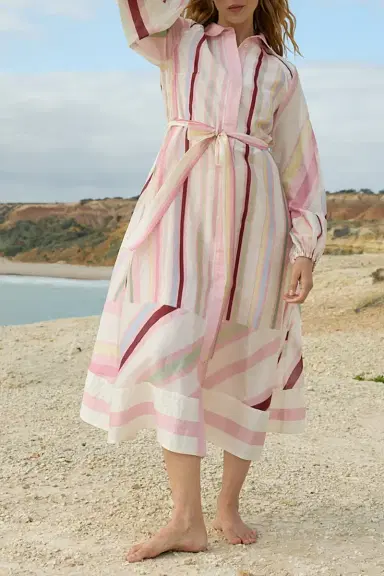 ASTON STUDIO Saskia Midi Wrap Dress | Thumbnail 5 ASTON STUDIO Saskia Midi Wrap Dress | Thumbnail 5