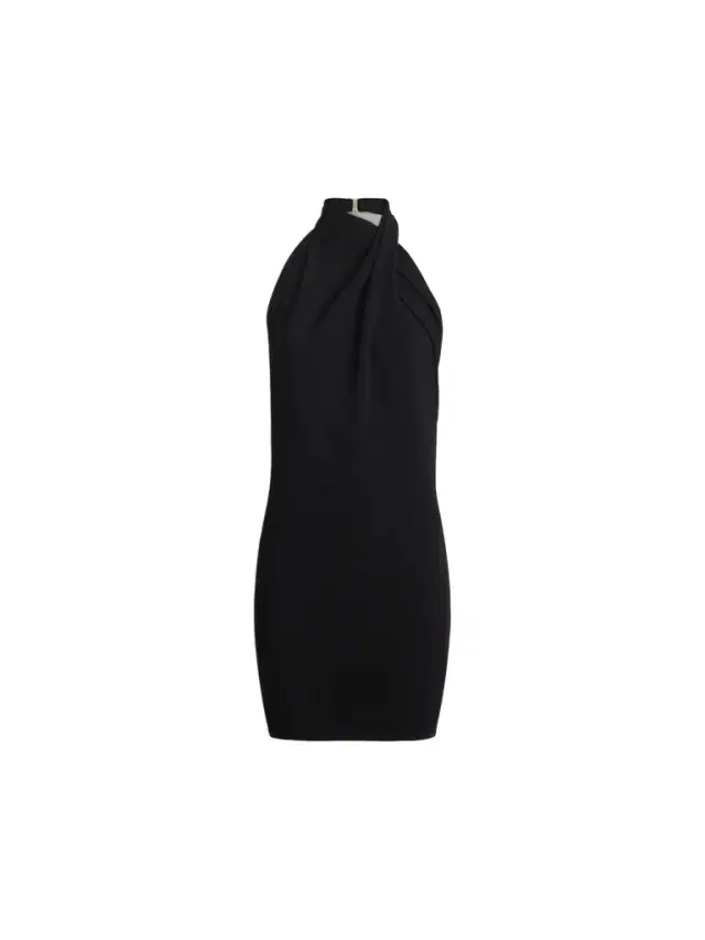 Flowing jersey open-back dress Flowing jersey open-back dress