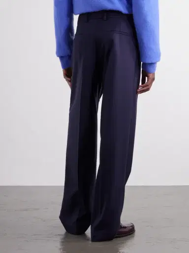 De Bonne Facture Grandad Wide-Leg Virgin Wool Trousers - Men | Thumbnail 4 De Bonne Facture Grandad Wide-Leg Virgin Wool Trousers - Men | Thumbnail 4