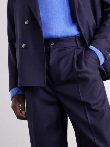 De Bonne Facture Grandad Wide-Leg Virgin Wool Trousers - Men | Thumbnail 5 De Bonne Facture Grandad Wide-Leg Virgin Wool Trousers - Men | Thumbnail 5