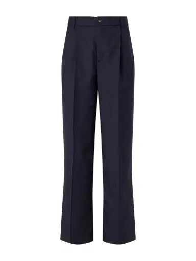 De Bonne Facture Grandad Wide-Leg Virgin Wool Trousers - Men | Thumbnail 1 De Bonne Facture Grandad Wide-Leg Virgin Wool Trousers - Men | Thumbnail 1
