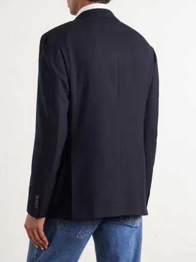 Canali Kei Wool-Blend Blazer - Men | Thumbnail 4 Canali Kei Wool-Blend Blazer - Men | Thumbnail 4