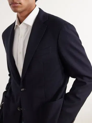 Canali Kei Wool-Blend Blazer - Men | Thumbnail 5 Canali Kei Wool-Blend Blazer - Men | Thumbnail 5
