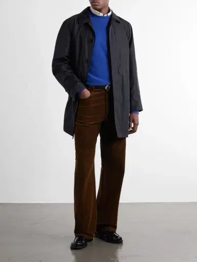 Burberry Logo-Embroidered Cashmere-Blend Sweater - Men | Thumbnail 2 Burberry Logo-Embroidered Cashmere-Blend Sweater - Men | Thumbnail 2