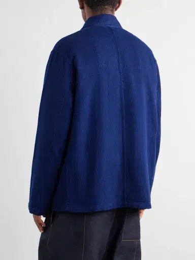 Blue Blue Japan Sashiko-Cotton Blazer - Men | Thumbnail 4 Blue Blue Japan Sashiko-Cotton Blazer - Men | Thumbnail 4
