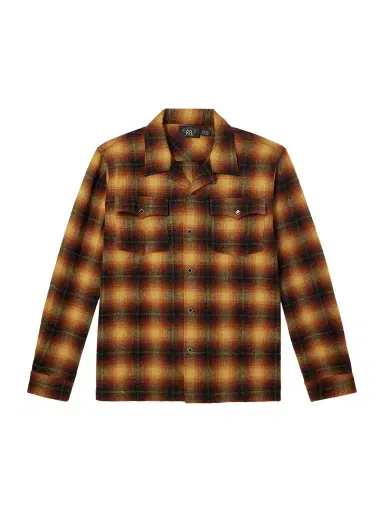 RRL Jesse Checked Wool-Blend Flannel Shirt - Men | Thumbnail 1 RRL Jesse Checked Wool-Blend Flannel Shirt - Men | Thumbnail 1