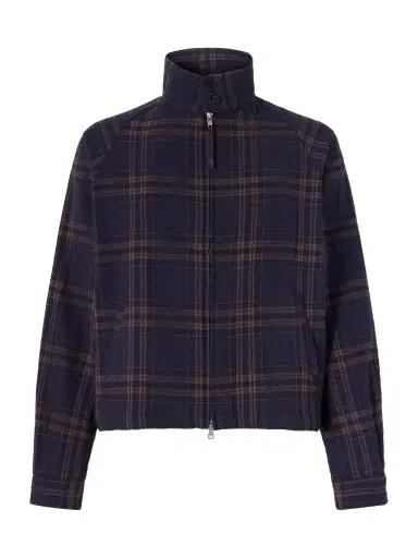 Kardo Stanley Embroidered Checked Cotton Bomber Jacket - Men | Thumbnail 1 Kardo Stanley Embroidered Checked Cotton Bomber Jacket - Men | Thumbnail 1