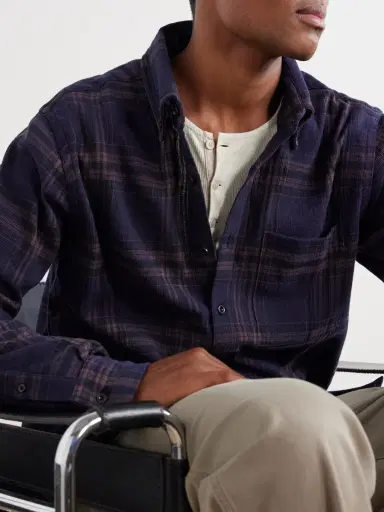 Kardo Ronald Checked Cotton Shirt - Men | Thumbnail 5 Kardo Ronald Checked Cotton Shirt - Men | Thumbnail 5