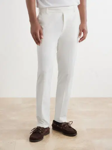 James Perse Slim-Fit Stretch Cotton-Blend Trousers - Men | Thumbnail 3 James Perse Slim-Fit Stretch Cotton-Blend Trousers - Men | Thumbnail 3