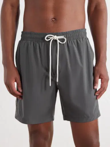 James Perse Straight-Leg Mid-Length Swim Shorts - Men | Thumbnail 2 James Perse Straight-Leg Mid-Length Swim Shorts - Men | Thumbnail 2