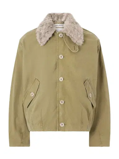 Our Legacy Aerial Wool and Linen-Blend Trimmed Cotton-Canvas Jacket - Men | Thumbnail 1 Our Legacy Aerial Wool and Linen-Blend Trimmed Cotton-Canvas Jacket - Men | Thumbnail 1