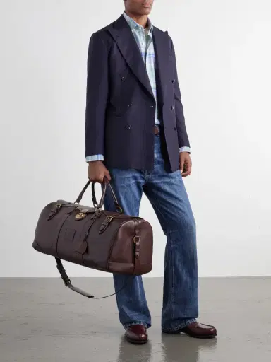 Polo Ralph Lauren Leather Weekend Bag - Men | Thumbnail 2 Polo Ralph Lauren Leather Weekend Bag - Men | Thumbnail 2