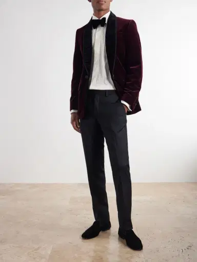 Favourbrook Classic-Collar Pintucked Cotton-Poplin Tuxedo Shirt - Men | Thumbnail 2 Favourbrook Classic-Collar Pintucked Cotton-Poplin Tuxedo Shirt - Men | Thumbnail 2