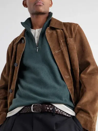 Massimo Alba Liam Cashmere Half-Zip Sweater - Men | Thumbnail 5 Massimo Alba Liam Cashmere Half-Zip Sweater - Men | Thumbnail 5