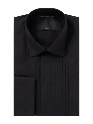 Favourbrook Cutaway-Collar Pintucked Cotton-Poplin Tuxedo Shirt - Men | Thumbnail 1 Favourbrook Cutaway-Collar Pintucked Cotton-Poplin Tuxedo Shirt - Men | Thumbnail 1