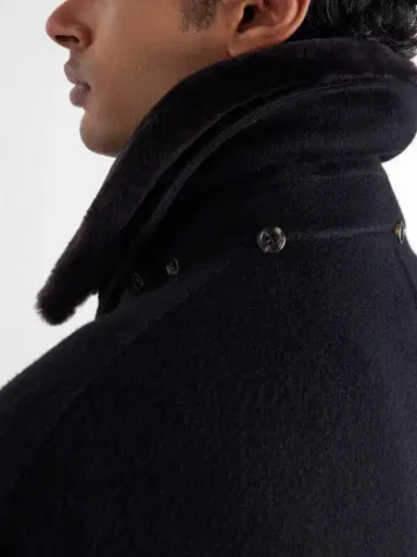 Gabriela Hearst James Shearling-Trimmed Cashmere Bomber Jacket - Men | Thumbnail 5 Gabriela Hearst James Shearling-Trimmed Cashmere Bomber Jacket - Men | Thumbnail 5