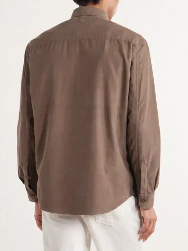 Canali Cotton-Corduroy Shirt - Men | Thumbnail 4 Canali Cotton-Corduroy Shirt - Men | Thumbnail 4