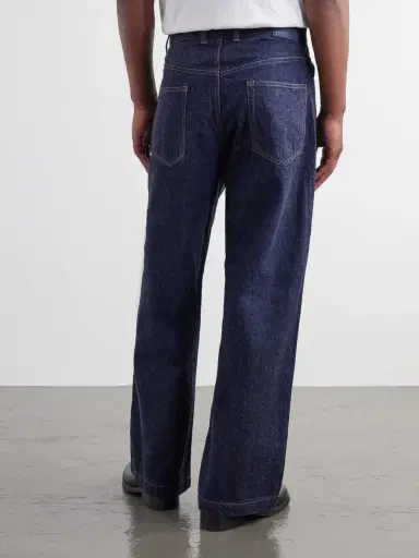 Blue Blue Japan Wide-Leg Jeans - Men | Thumbnail 4 Blue Blue Japan Wide-Leg Jeans - Men | Thumbnail 4