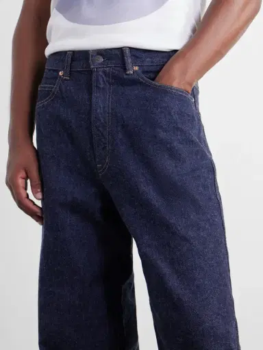 Blue Blue Japan Wide-Leg Jeans - Men | Thumbnail 5 Blue Blue Japan Wide-Leg Jeans - Men | Thumbnail 5