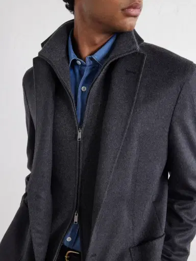 Zegna Oasi Cashmere Zip-Up Blazer - Men | Thumbnail 5 Zegna Oasi Cashmere Zip-Up Blazer - Men | Thumbnail 5