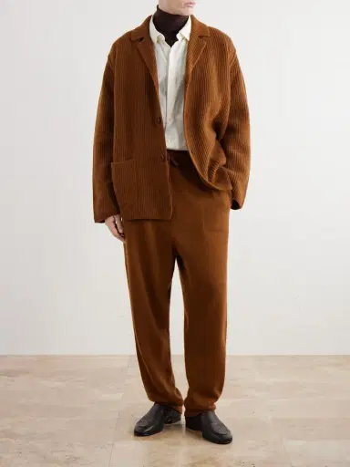 Casey Casey Zwag Tapered Wool Sweatpants - Men | Thumbnail 2 Casey Casey Zwag Tapered Wool Sweatpants - Men | Thumbnail 2