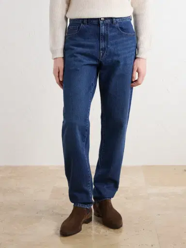 Canali Tapered Jeans - Men | Thumbnail 3 Canali Tapered Jeans - Men | Thumbnail 3