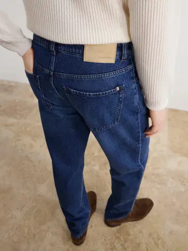 Canali Tapered Jeans - Men | Thumbnail 5 Canali Tapered Jeans - Men | Thumbnail 5