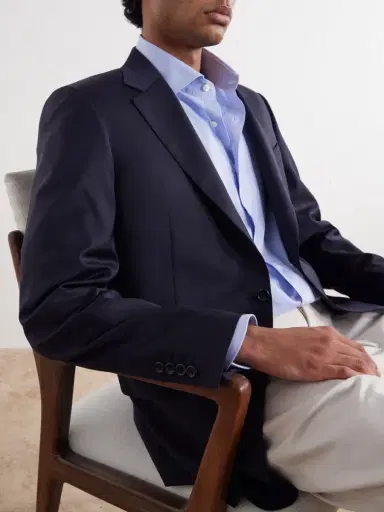 Canali Impeccabile Wool-Fresco Suit Jacket - Men | Thumbnail 5 Canali Impeccabile Wool-Fresco Suit Jacket - Men | Thumbnail 5