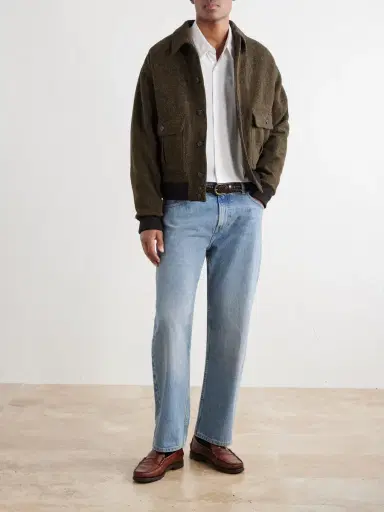 James Perse Stretch Cotton-Blend Poplin Shirt - Men | Thumbnail 2 James Perse Stretch Cotton-Blend Poplin Shirt - Men | Thumbnail 2