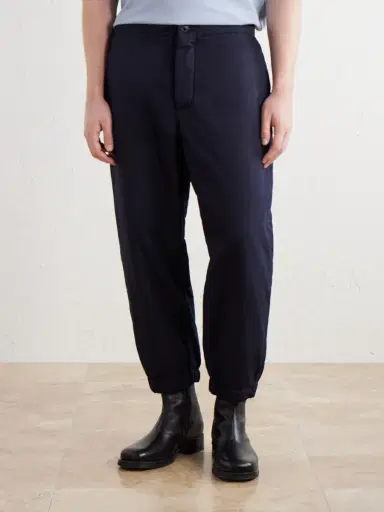 Casey Casey Snow Tapered Cotton and Linen-Blend Trousers - Men | Thumbnail 3 Casey Casey Snow Tapered Cotton and Linen-Blend Trousers - Men | Thumbnail 3