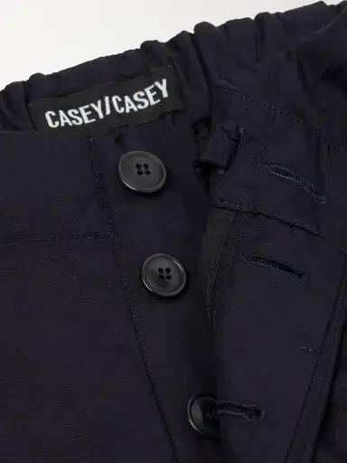 Casey Casey Snow Tapered Cotton and Linen-Blend Trousers - Men | Thumbnail 6 Casey Casey Snow Tapered Cotton and Linen-Blend Trousers - Men | Thumbnail 6