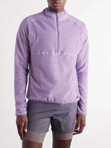 Satisfy FuzzFleece™ Half‑Zip Running Top - Men | Thumbnail 3 Satisfy FuzzFleece™ Half‑Zip Running Top - Men | Thumbnail 3