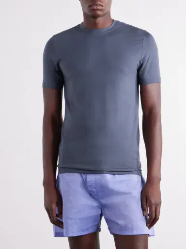 Zimmerli Pureness Stretch-Micro Modal T-Shirt - Men | Thumbnail 3 Zimmerli Pureness Stretch-Micro Modal T-Shirt - Men | Thumbnail 3