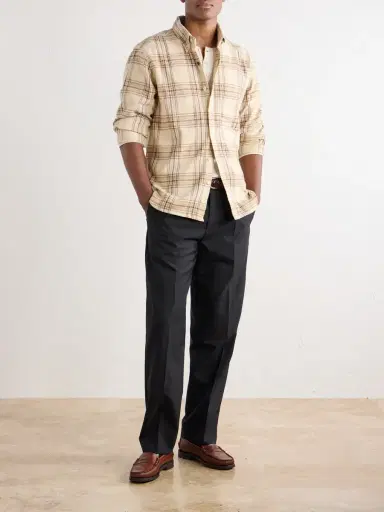 Kardo Ronald Checked Cotton Shirt - Men | Thumbnail 2 Kardo Ronald Checked Cotton Shirt - Men | Thumbnail 2