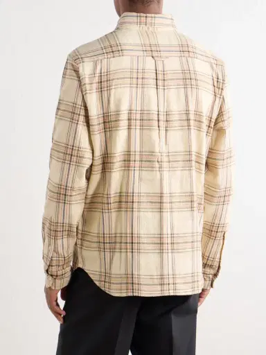 Kardo Ronald Checked Cotton Shirt - Men | Thumbnail 4 Kardo Ronald Checked Cotton Shirt - Men | Thumbnail 4