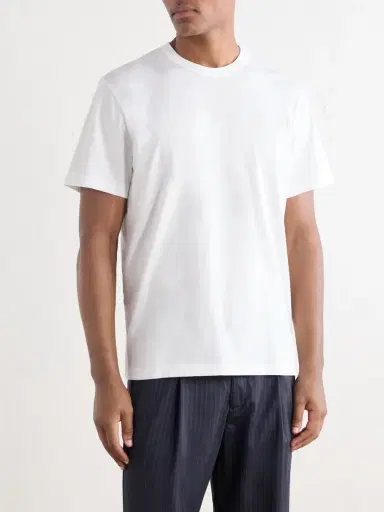 James Perse Lotus Cotton-Jersey T-Shirt - Men | Thumbnail 3 James Perse Lotus Cotton-Jersey T-Shirt - Men | Thumbnail 3