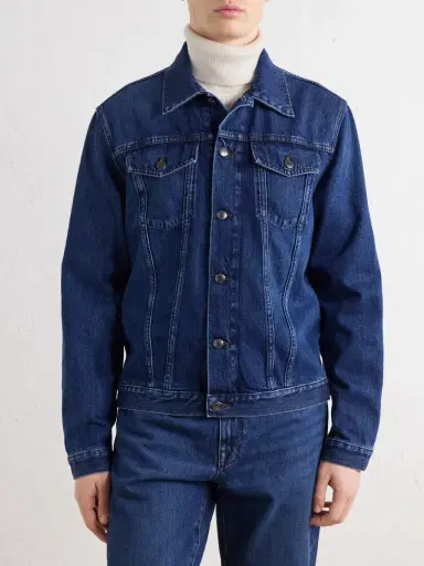 Canali Denim Jacket - Men | Thumbnail 3 Canali Denim Jacket - Men | Thumbnail 3