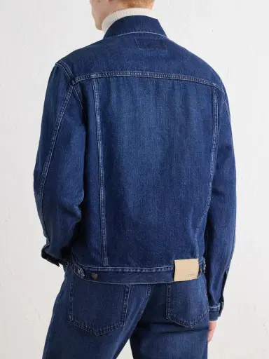 Canali Denim Jacket - Men | Thumbnail 4 Canali Denim Jacket - Men | Thumbnail 4