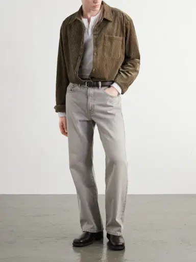 A.P.C. Mateo Logo-Embroidered Cotton-Corduroy Shirt - Men | Thumbnail 2 A.P.C. Mateo Logo-Embroidered Cotton-Corduroy Shirt - Men | Thumbnail 2