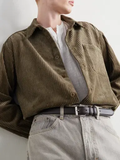 A.P.C. Mateo Logo-Embroidered Cotton-Corduroy Shirt - Men | Thumbnail 5 A.P.C. Mateo Logo-Embroidered Cotton-Corduroy Shirt - Men | Thumbnail 5